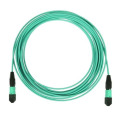 Single-Mode / Muti-Mode Masculino / Feminino MPO / MTP Conector Fibra Óptica Patch Cord